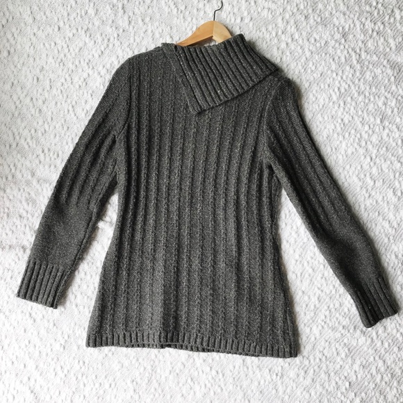 Beatrix OST Cable Knit Pullover Sweater Gray Small - Picture 2 of 7